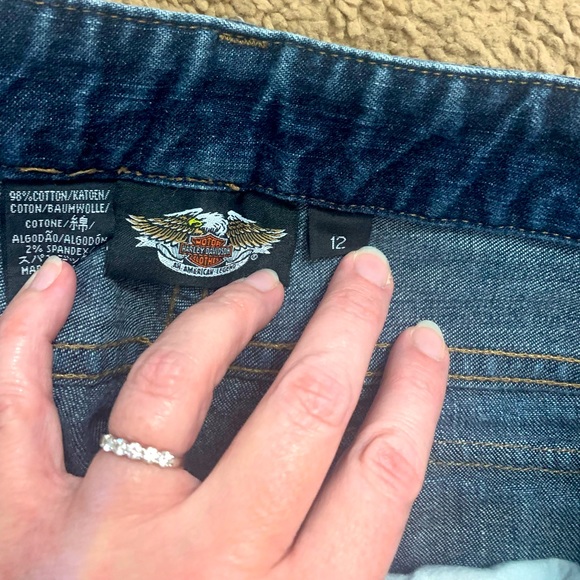 Harley Davidson Women’s Jeans. Size 12 - Picture 6 of 6